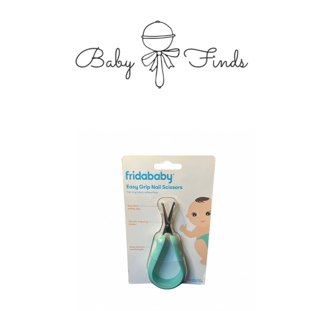 Fridababy Easy Grip Nail Scissors NIB